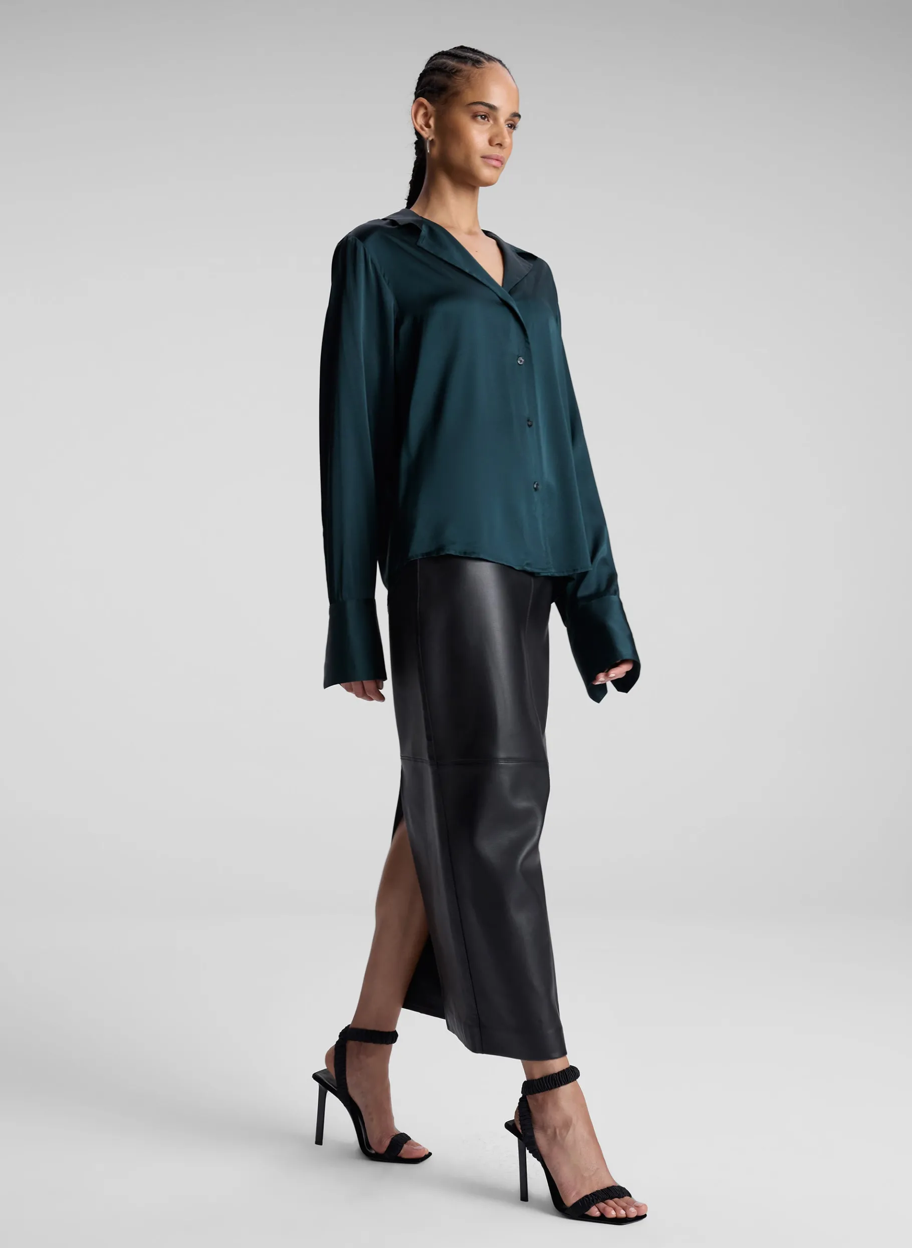 Women A.L.C. Tops^Kass Stretch Silk Top