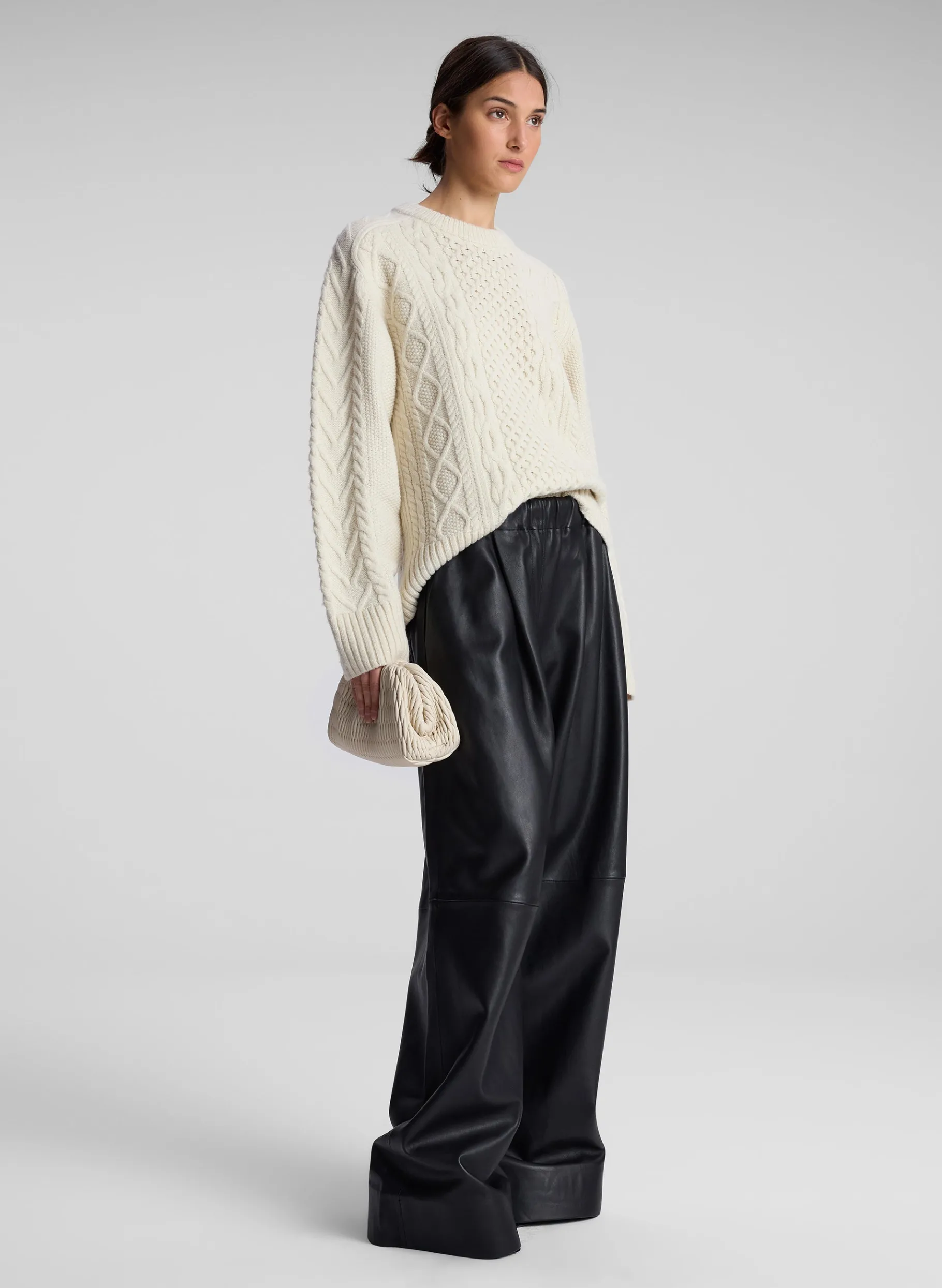 Women A.L.C. Tops | Sweaters^Kyra Merino Cable Knit Sweater