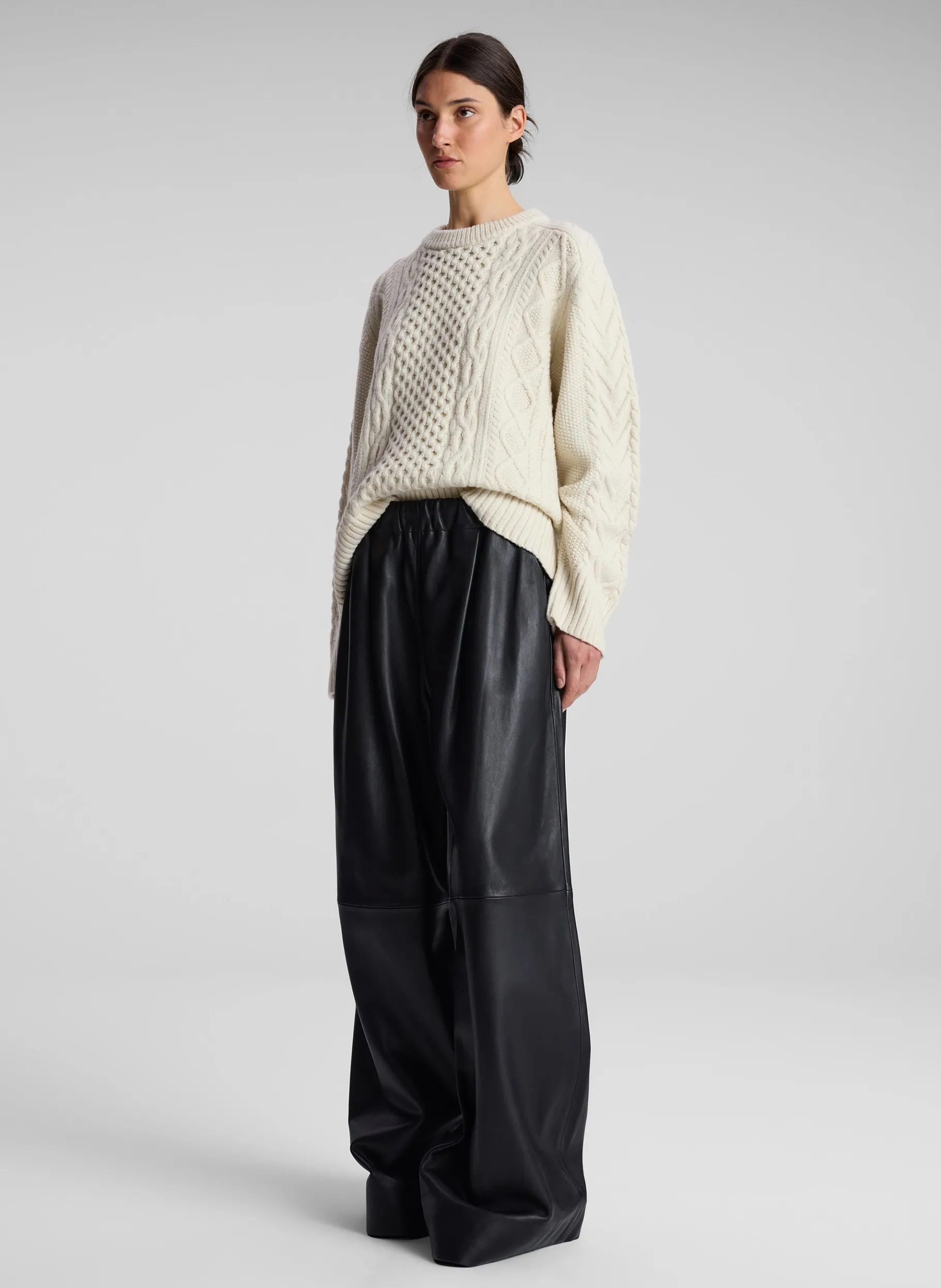 Women A.L.C. Tops | Sweaters^Kyra Merino Cable Knit Sweater