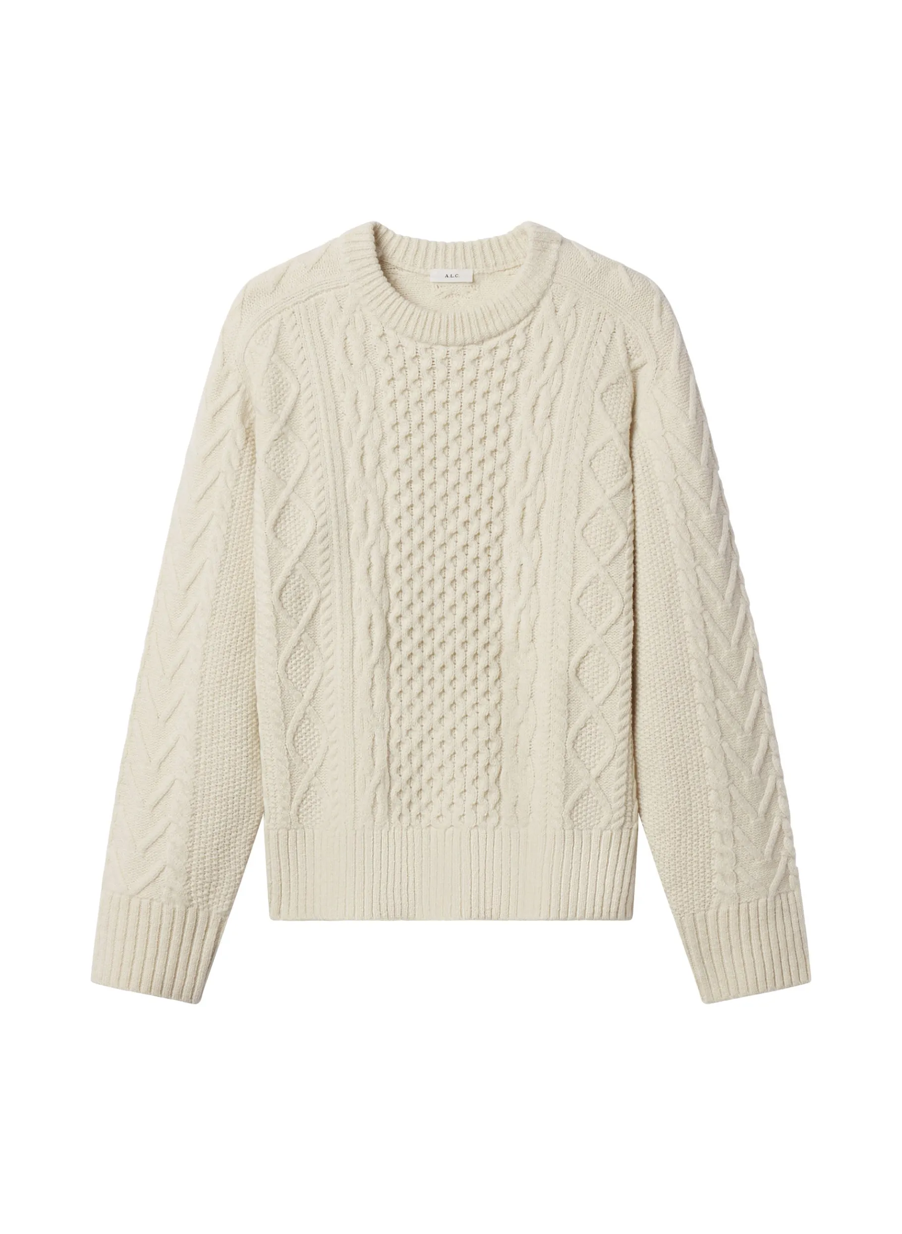 Women A.L.C. Tops | Sweaters^Kyra Merino Cable Knit Sweater