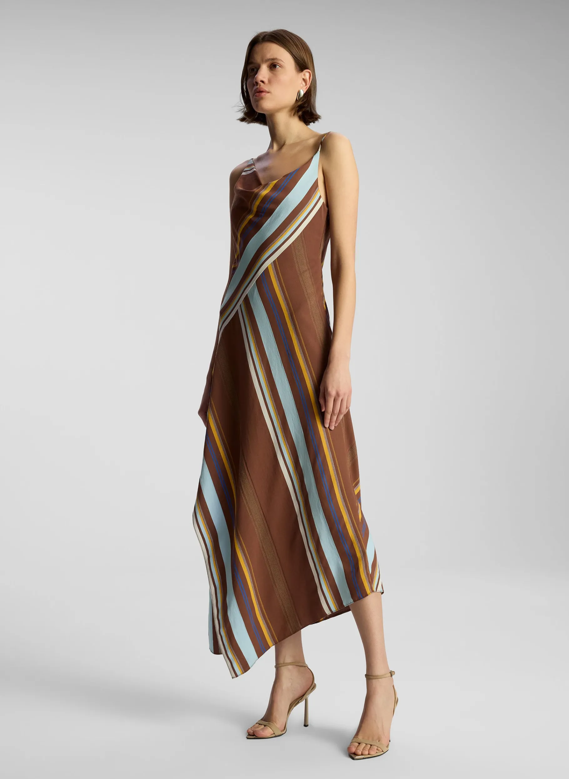 Women A.L.C. Dresses^Lauren Striped Midi Dress