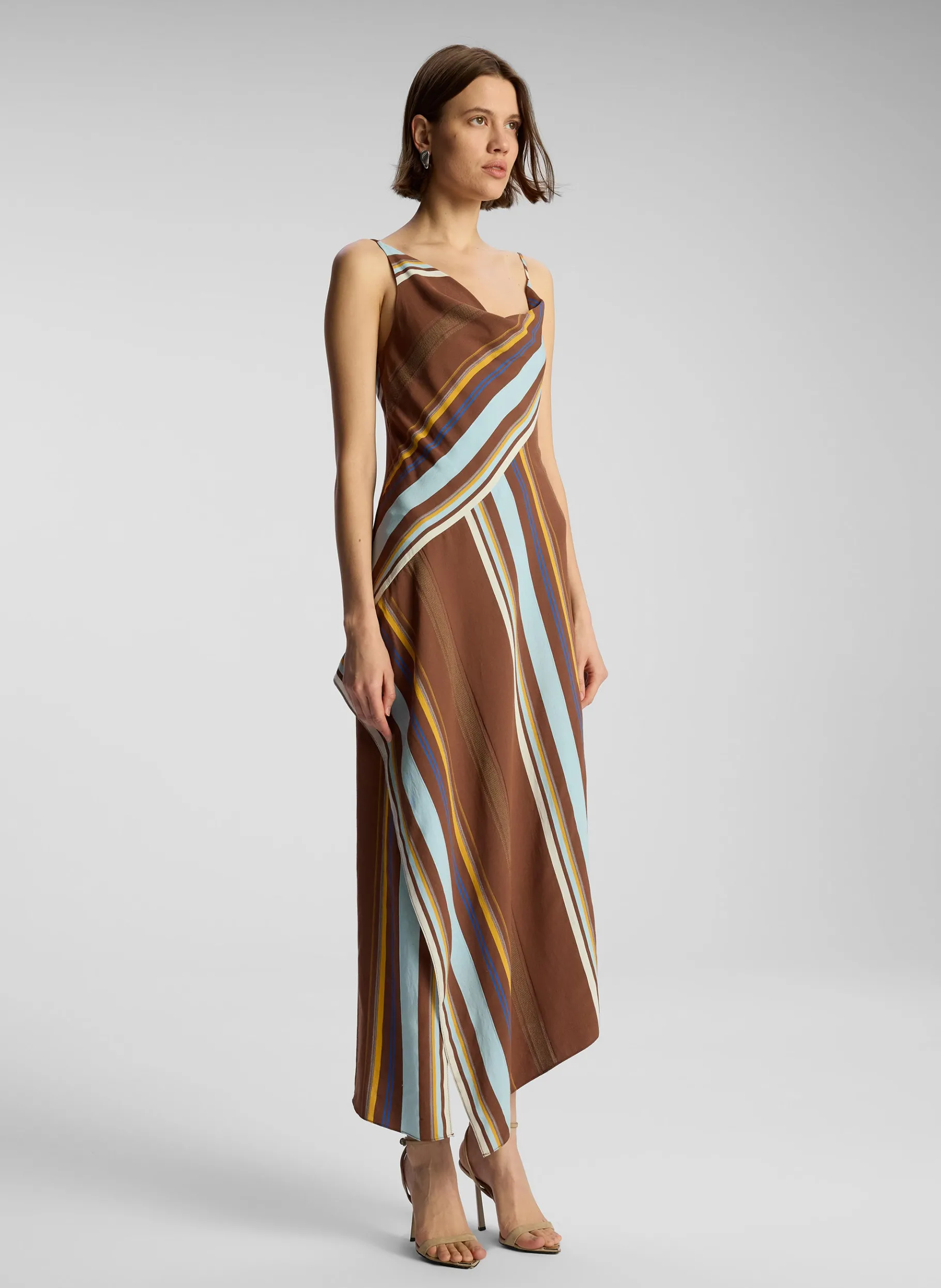 Women A.L.C. Dresses^Lauren Striped Midi Dress