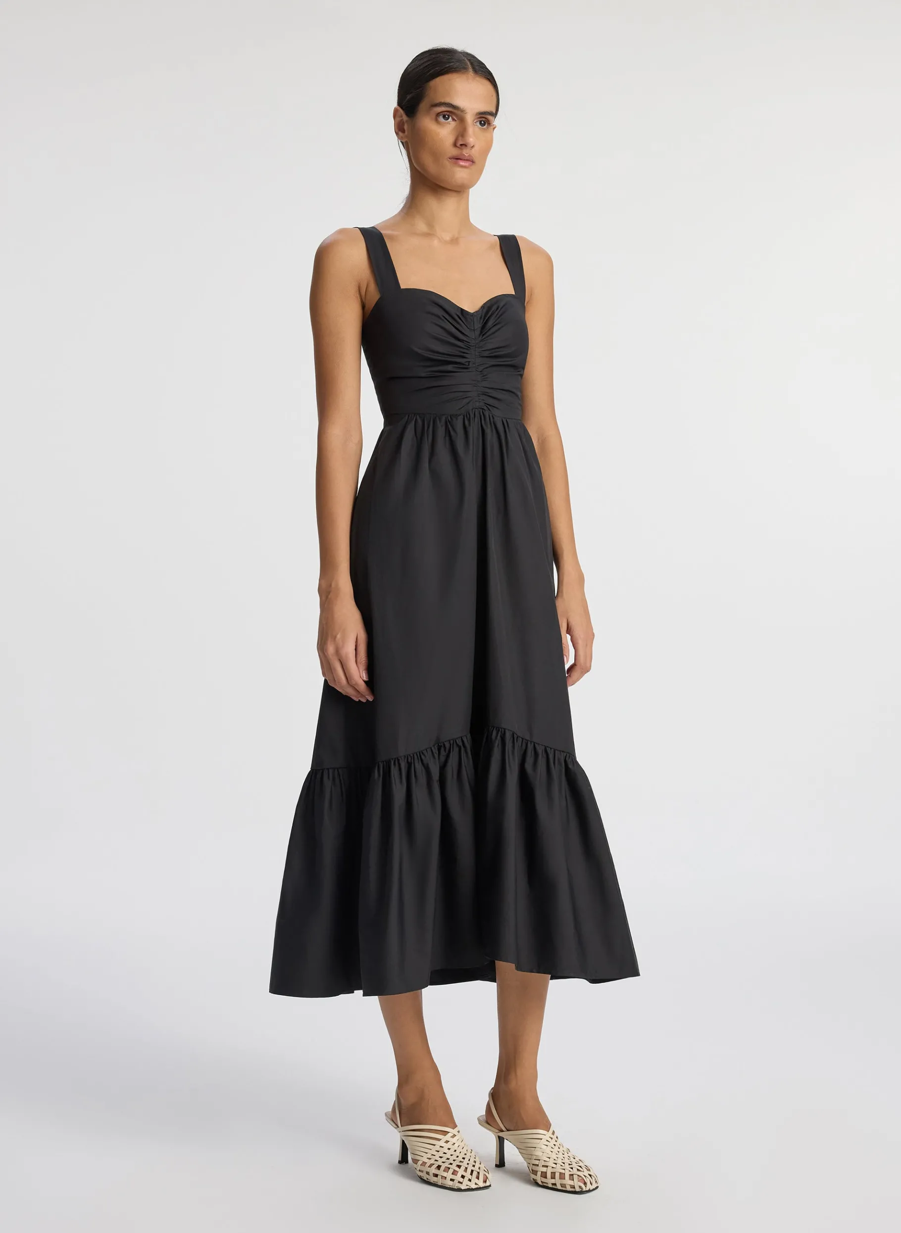 Women A.L.C. Dresses^Lilah II Cotton Midi Dress
