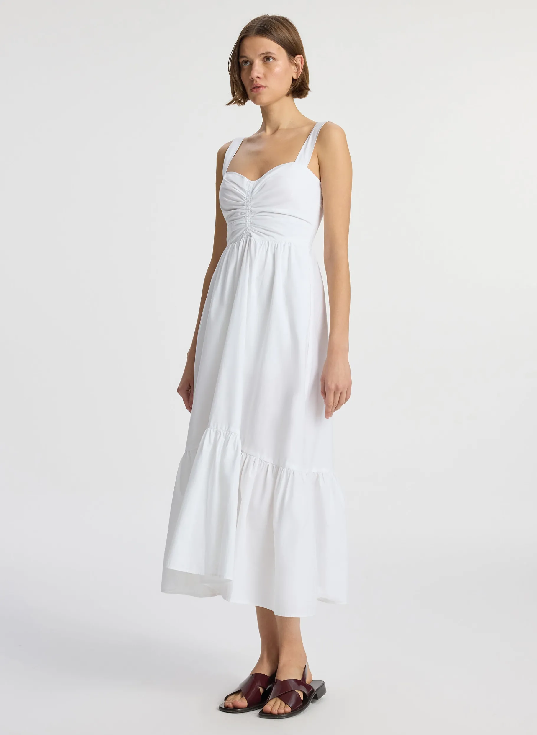 Women A.L.C. Dresses^Lilah II Cotton Midi Dress