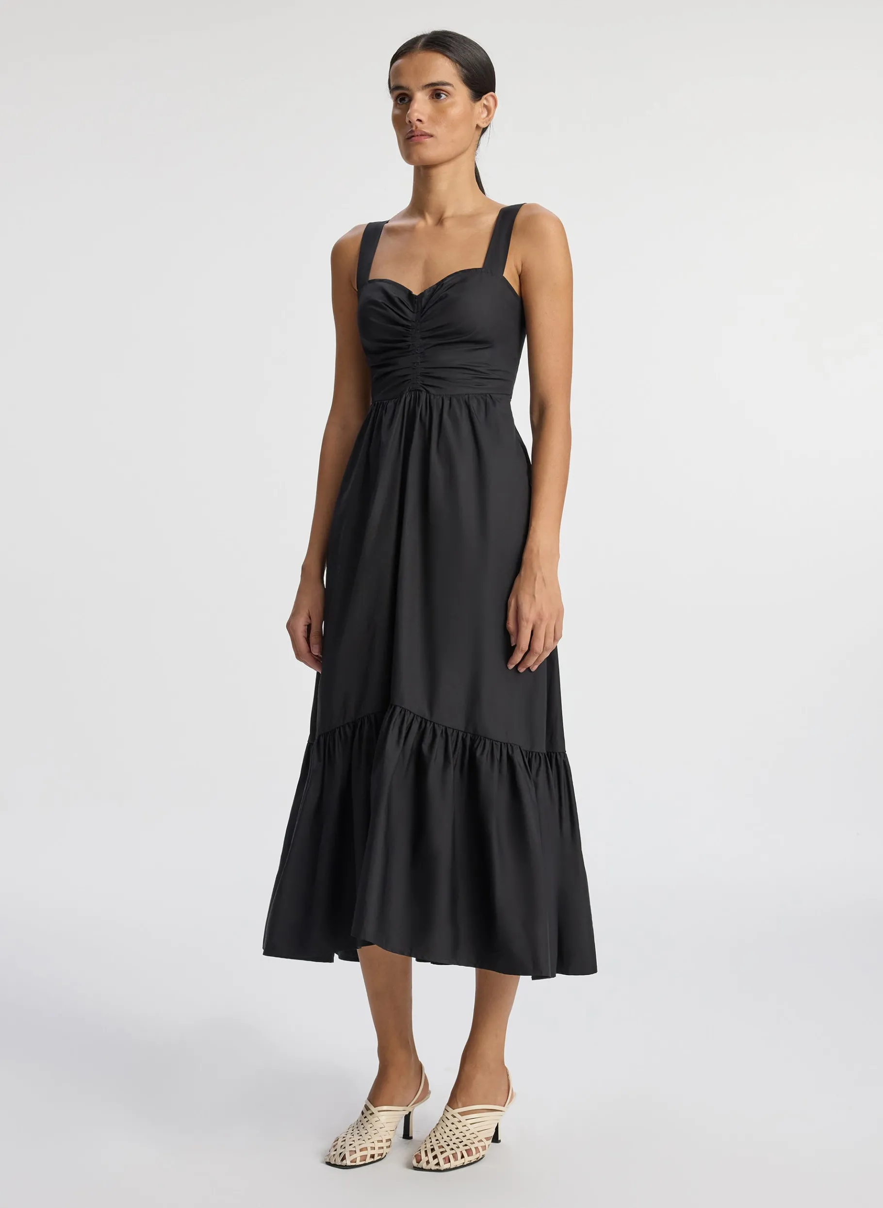 Women A.L.C. Dresses^Lilah II Cotton Midi Dress