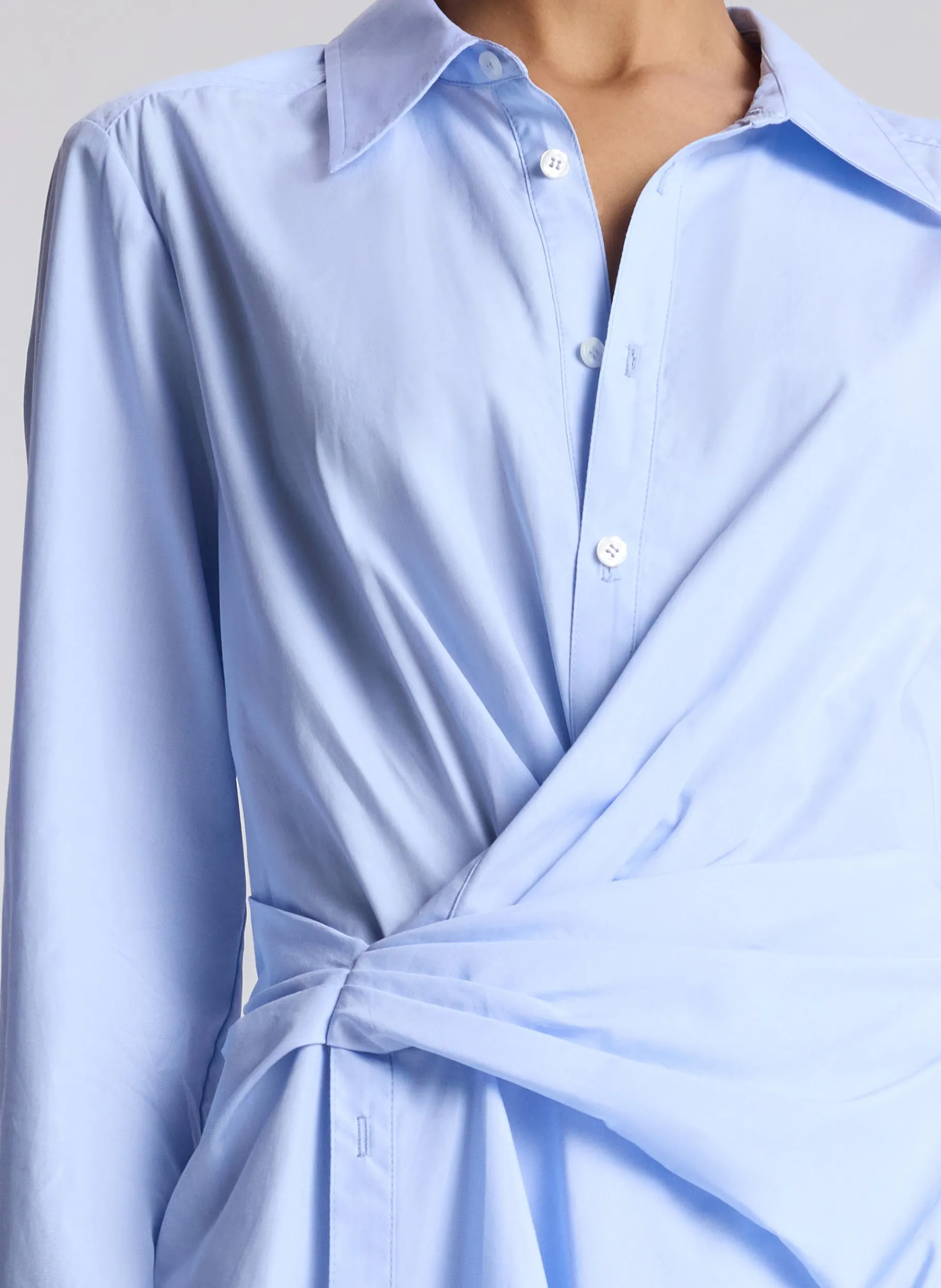 Women A.L.C. Dresses^Lydia Cotton Mini Shirtdress