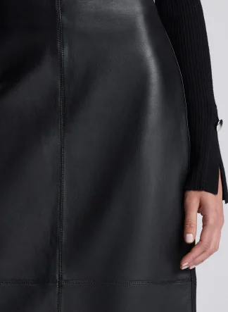 Women A.L.C. Bottoms | Skirts^Marta Leather Midi Skirt