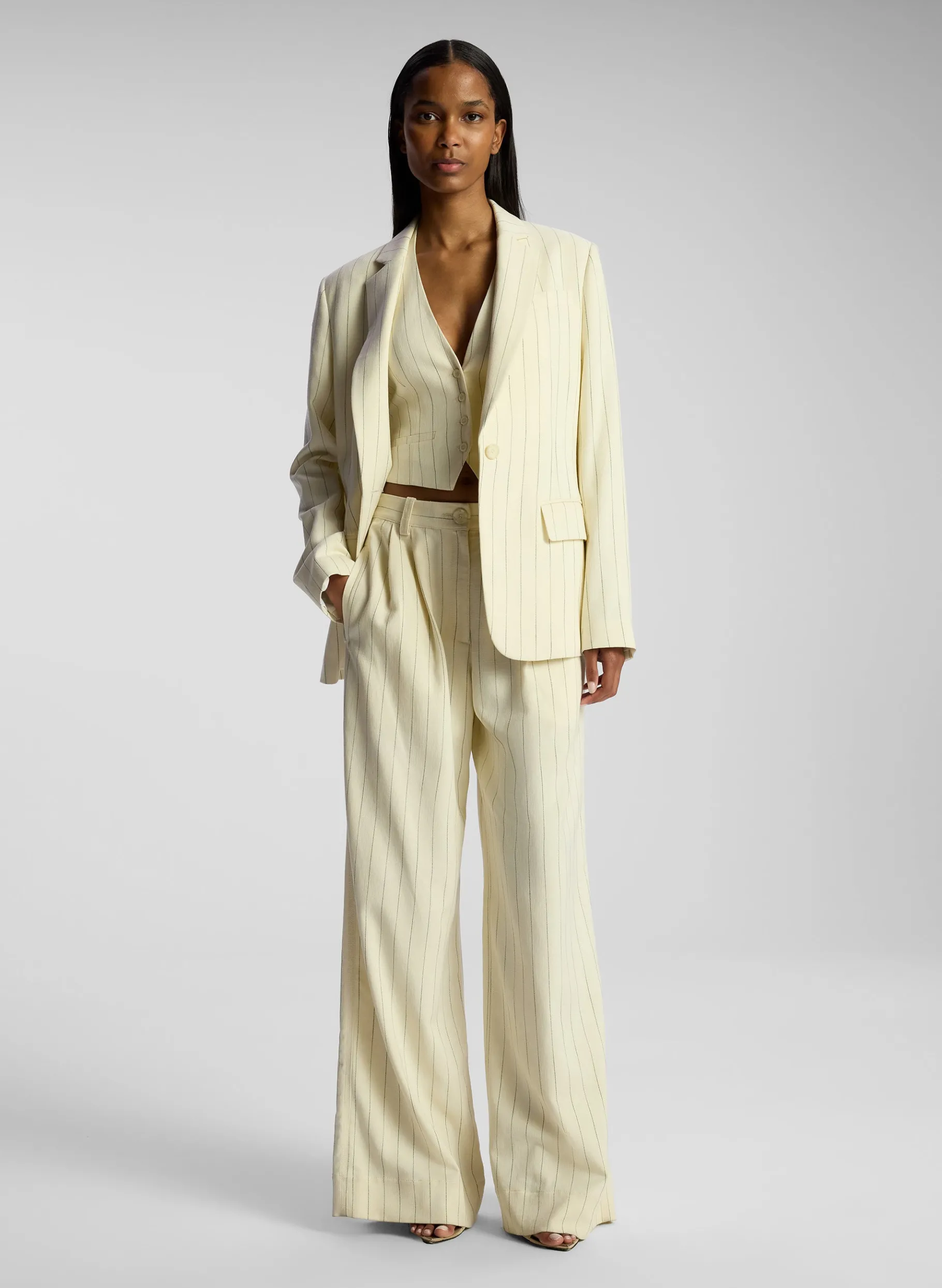 Women A.L.C. Jackets & Coats | Suits^Mavis III Pinstripe Jacket