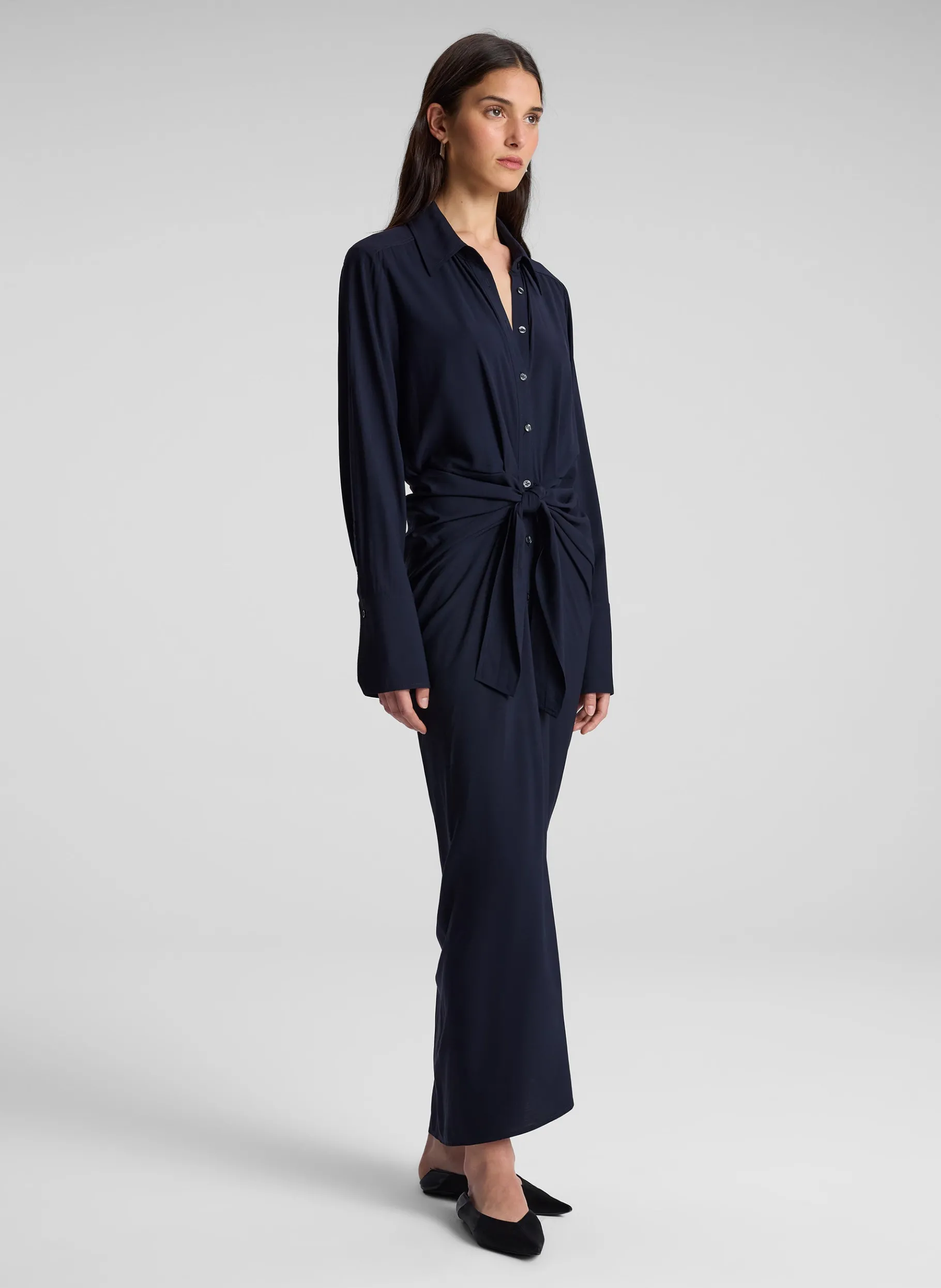 Women A.L.C. Dresses^Mila Maxi Shirtdress