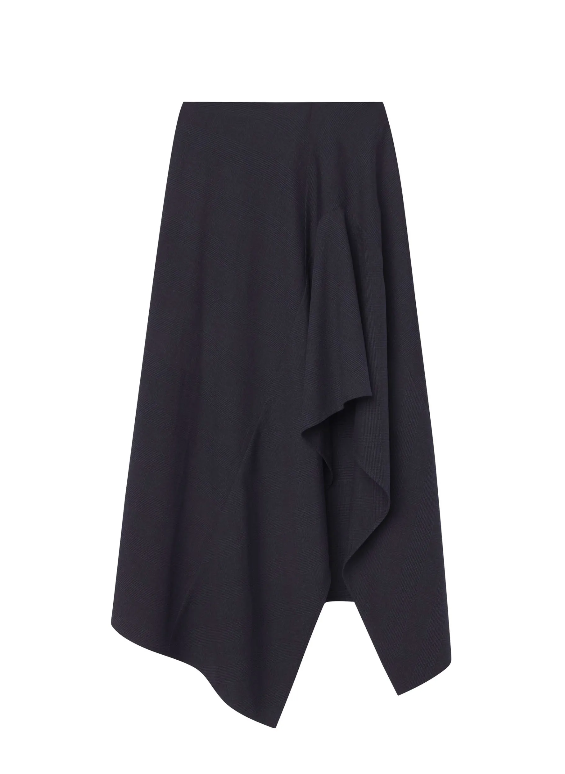Women A.L.C. Bottoms | Skirts^Navy Plaid Midi Skirt