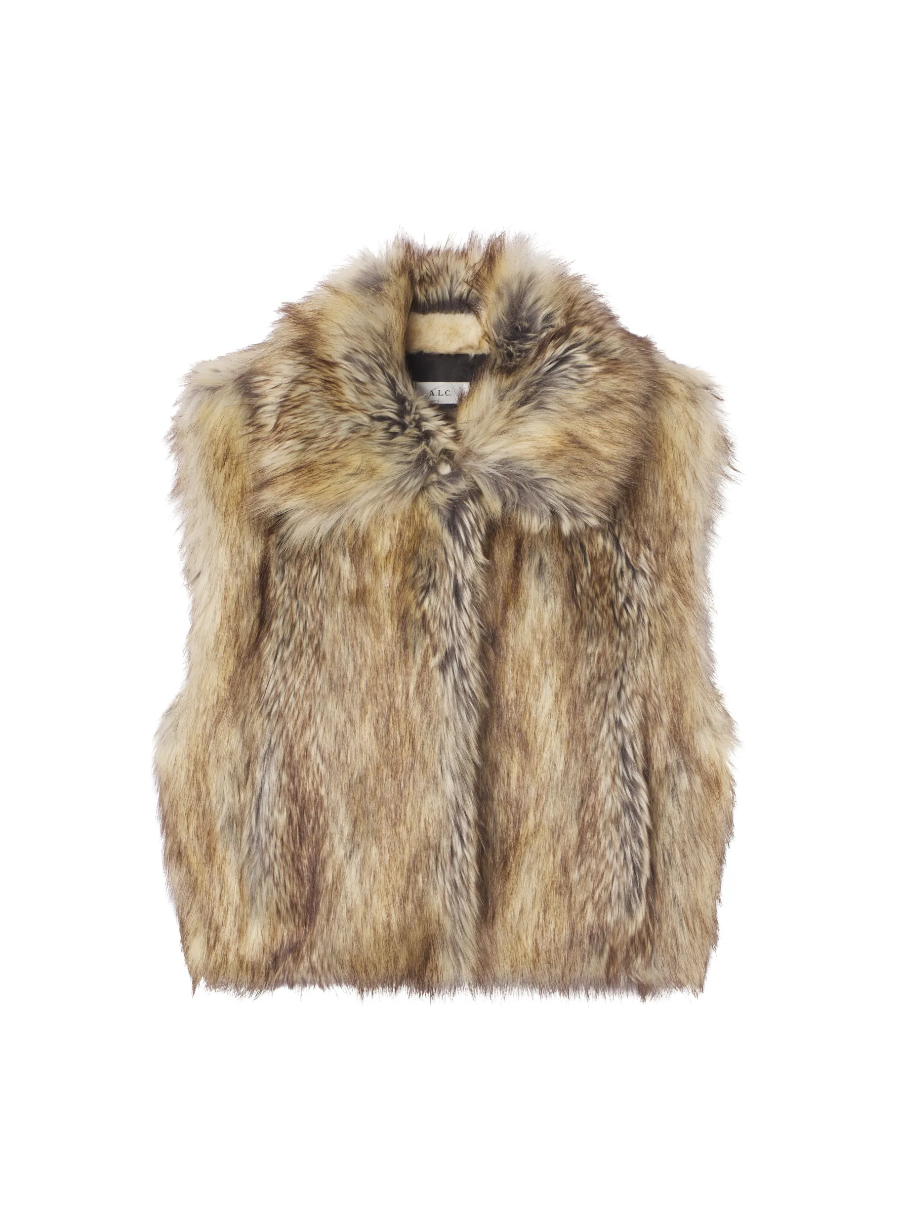 Women A.L.C. Jackets & Coats^Naya Faux Fur Vest