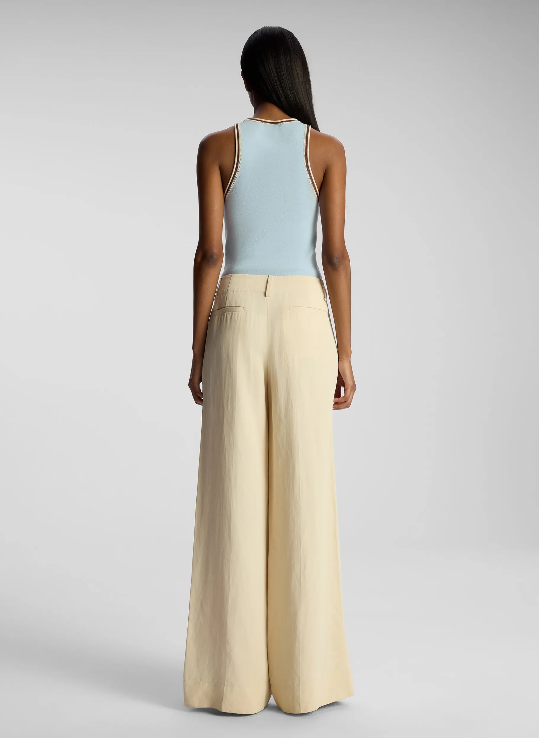 Women A.L.C. Tops | Tees & Tanks^Nelly Contrast Trim Knit Tank