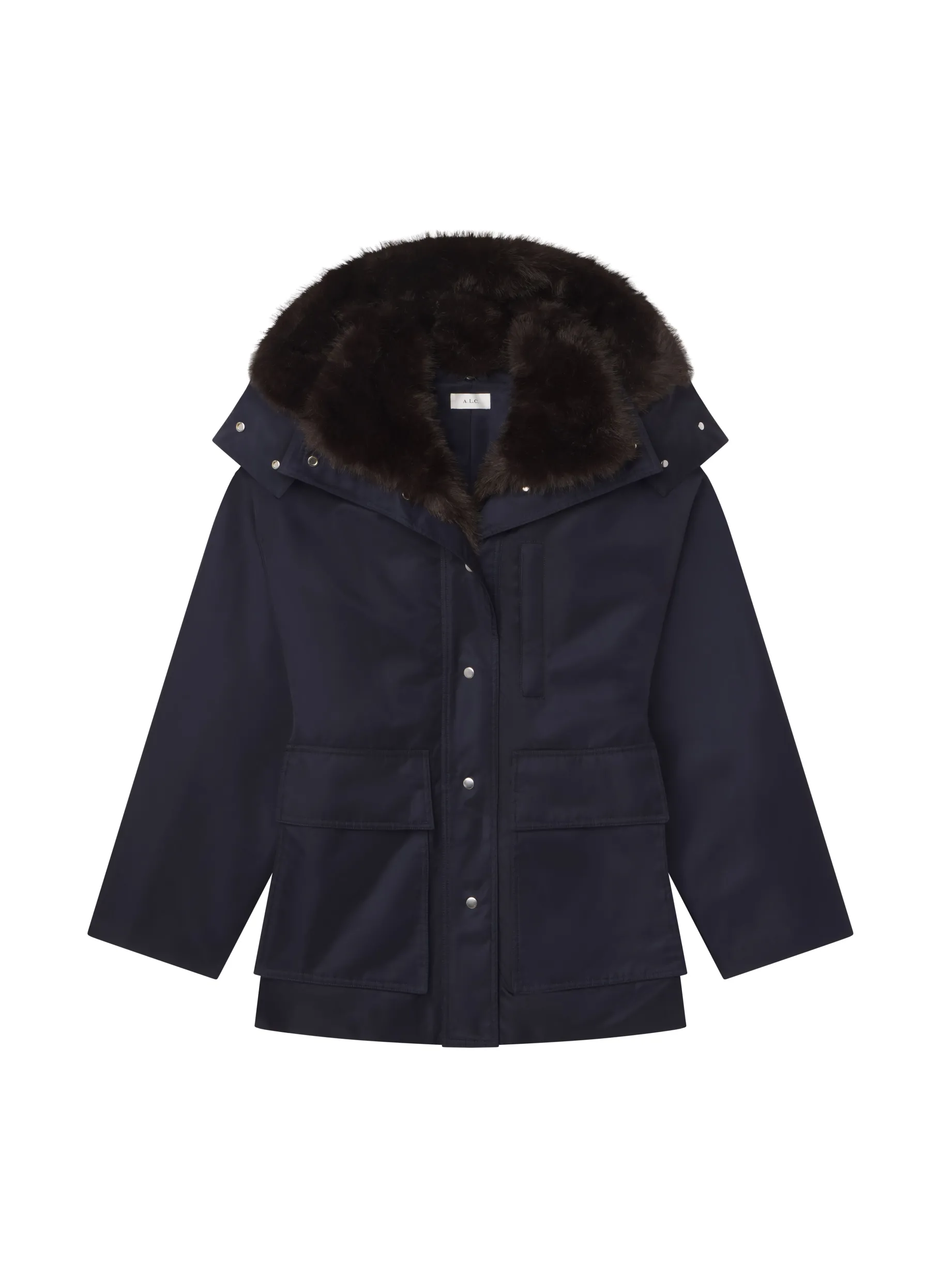 Women A.L.C. Jackets & Coats^Nolan Faux Fur Trim Coat