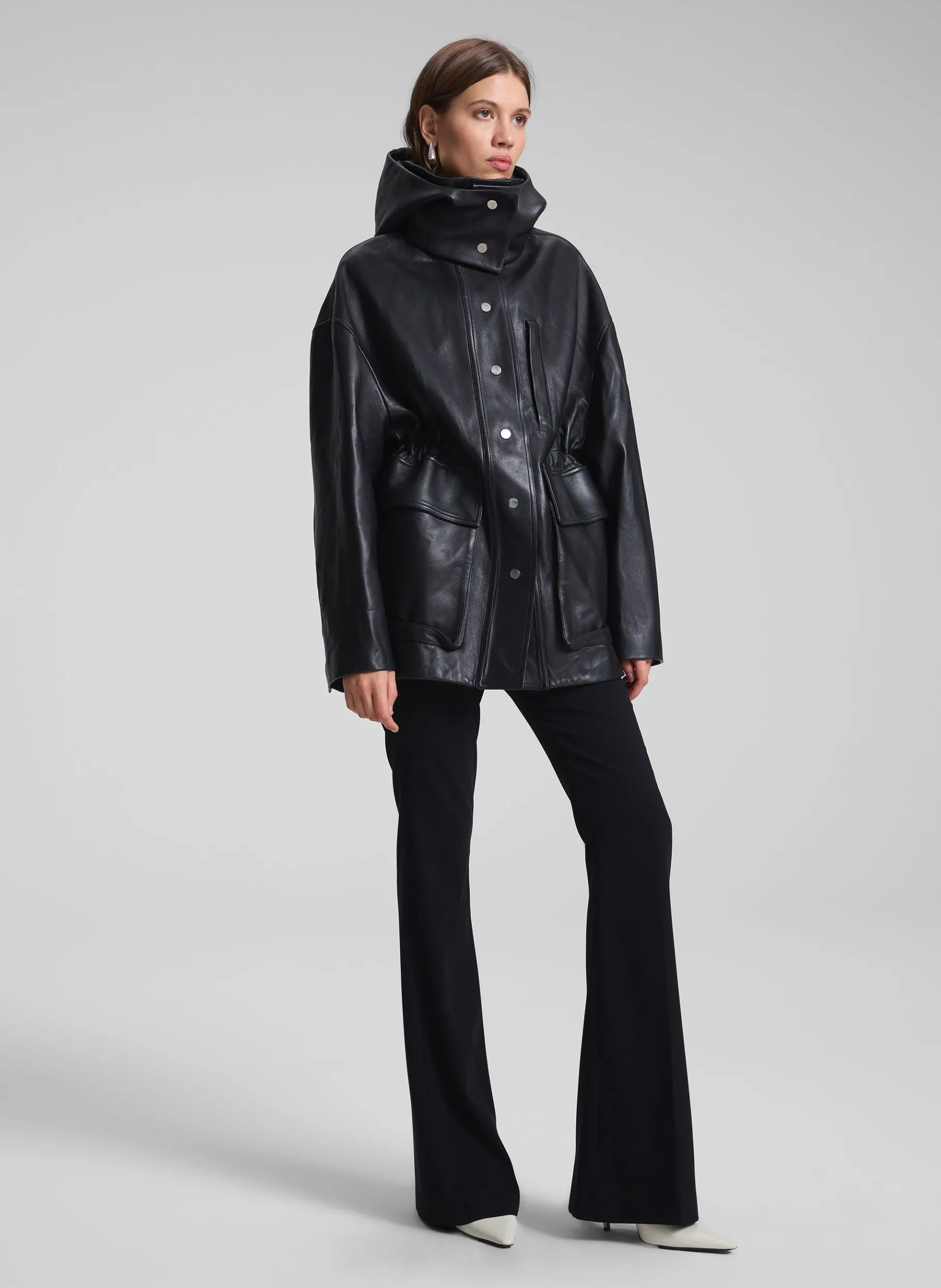 Women A.L.C. Jackets & Coats^Nolan Leather Coat