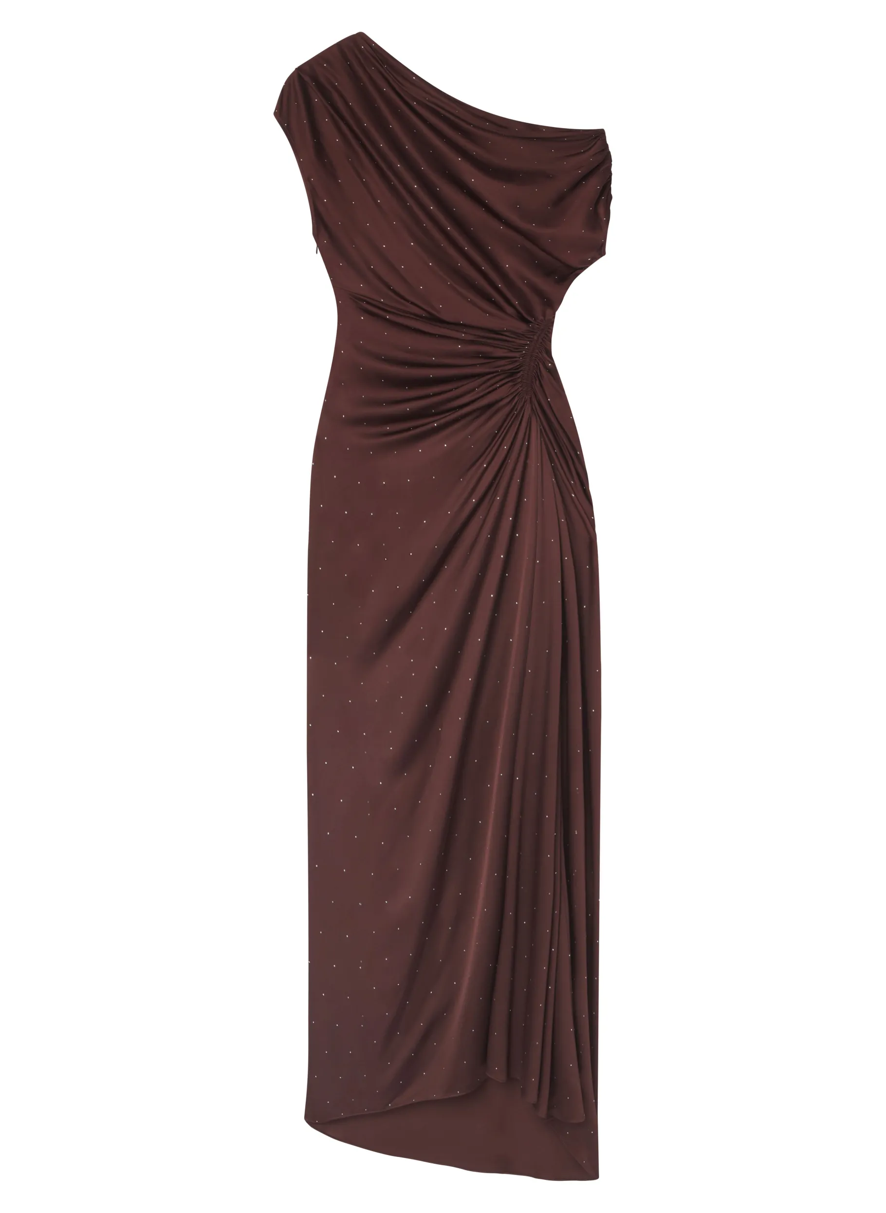 Women A.L.C. Dresses^Penny Embellished Satin Maxi Dress