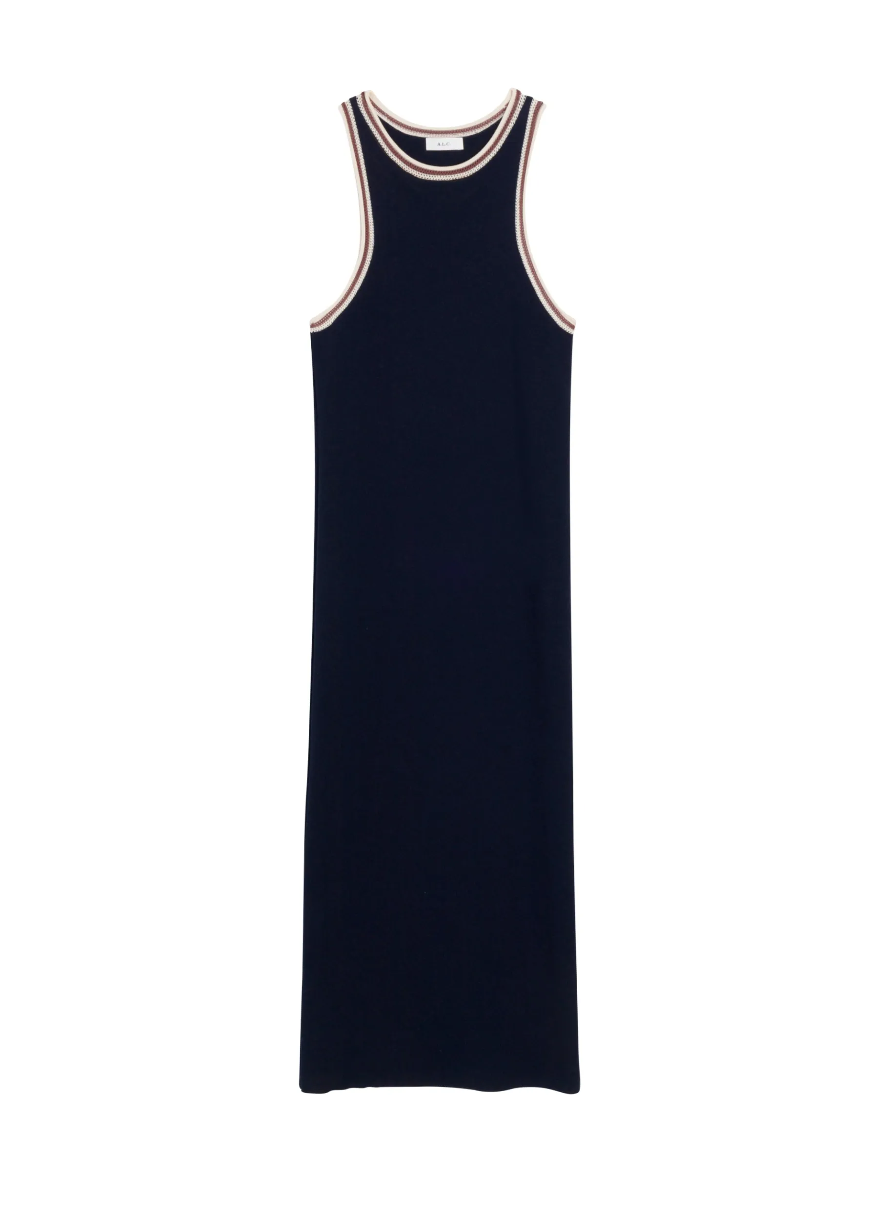 Women A.L.C. Dresses | Knitwear^Raye Contrast Trim Knit Midi Dress