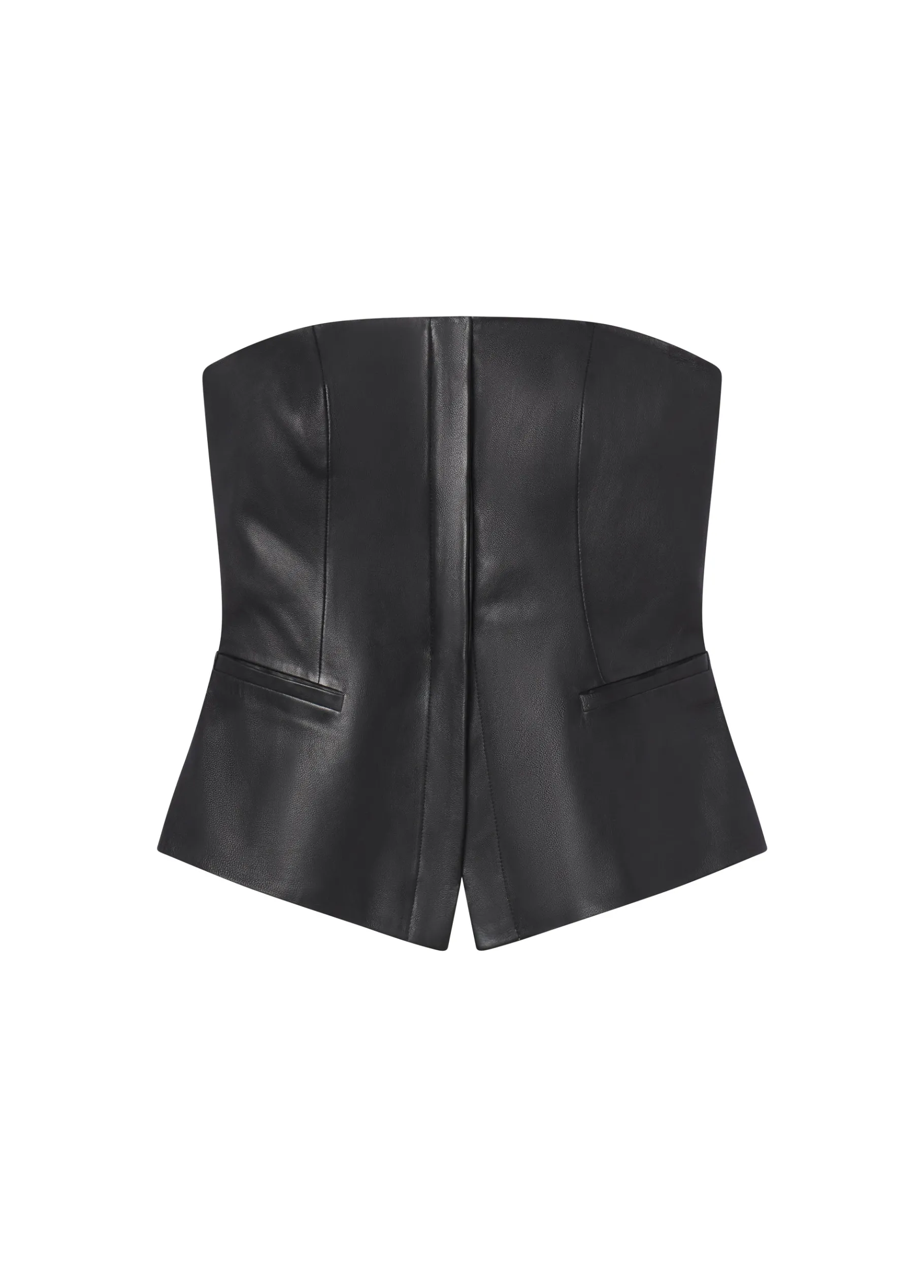 Women A.L.C. Tops^Renee Strapless Leather Top