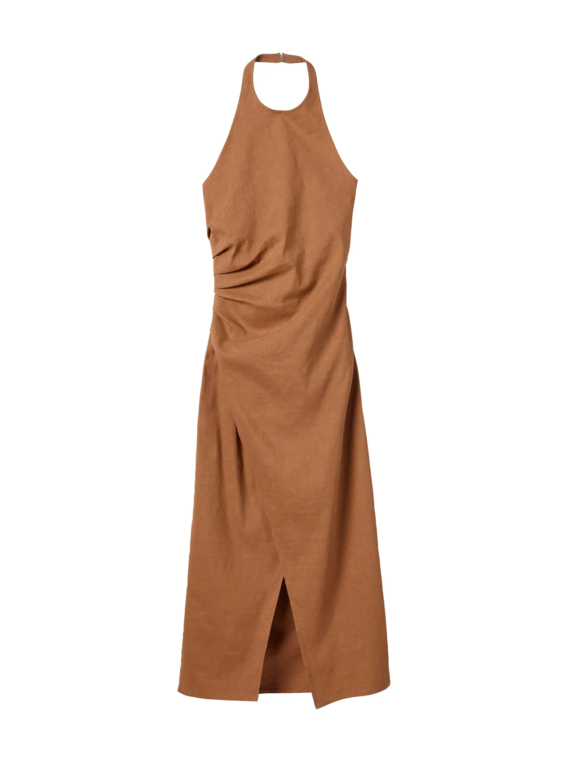 Women A.L.C. Dresses^Sylvie Linen Midi Halter Dress