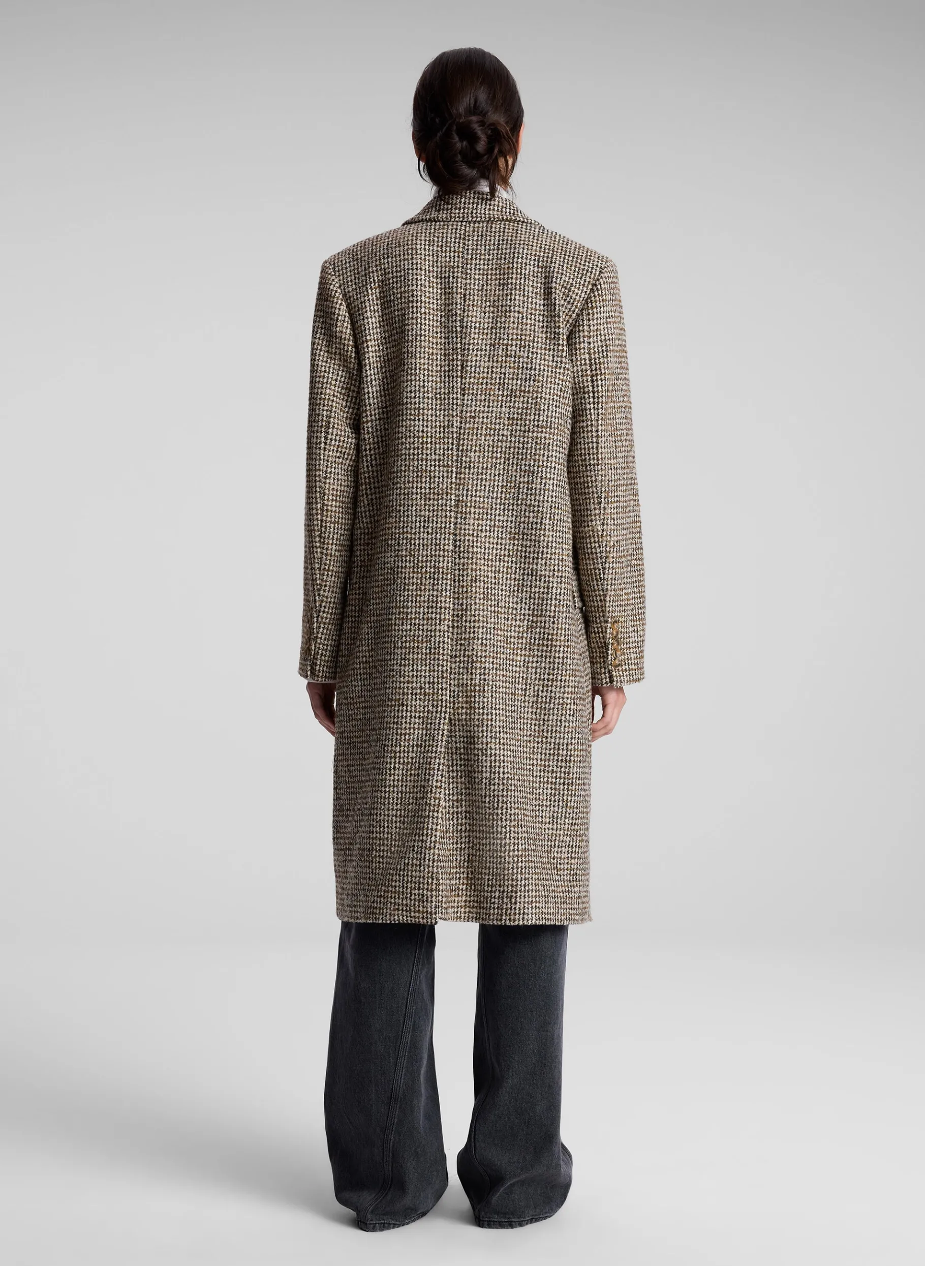 Women A.L.C. Jackets & Coats^Tanner Oversized Tweed Houndstooth Coat