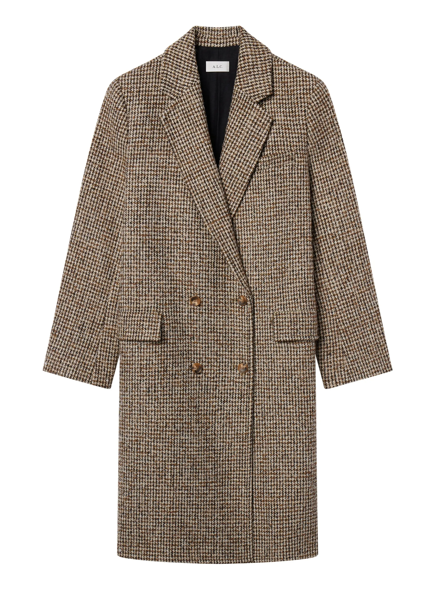 Women A.L.C. Jackets & Coats^Tanner Oversized Tweed Houndstooth Coat