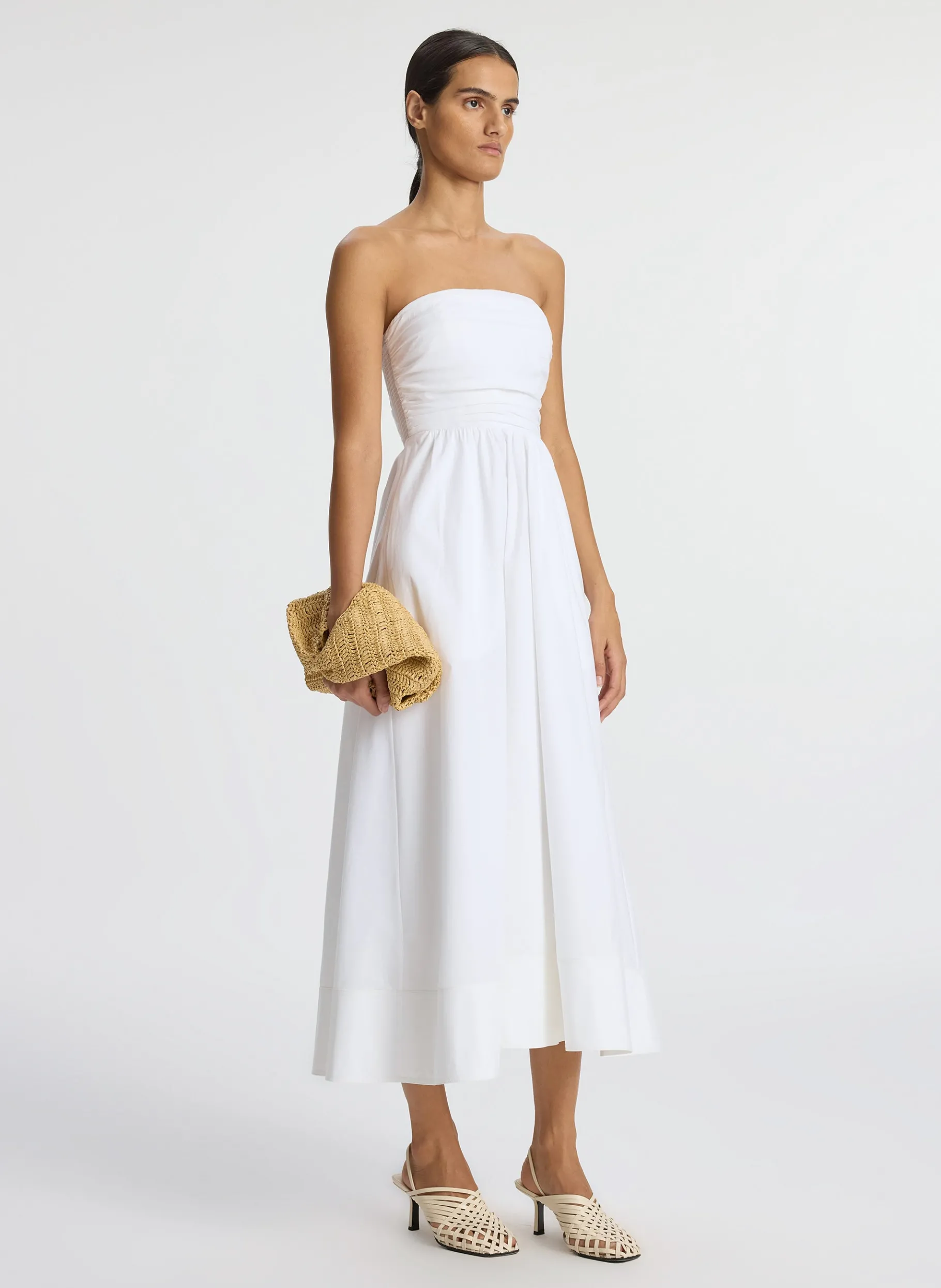 Women A.L.C. Dresses^Tate Strapless Midi Dress