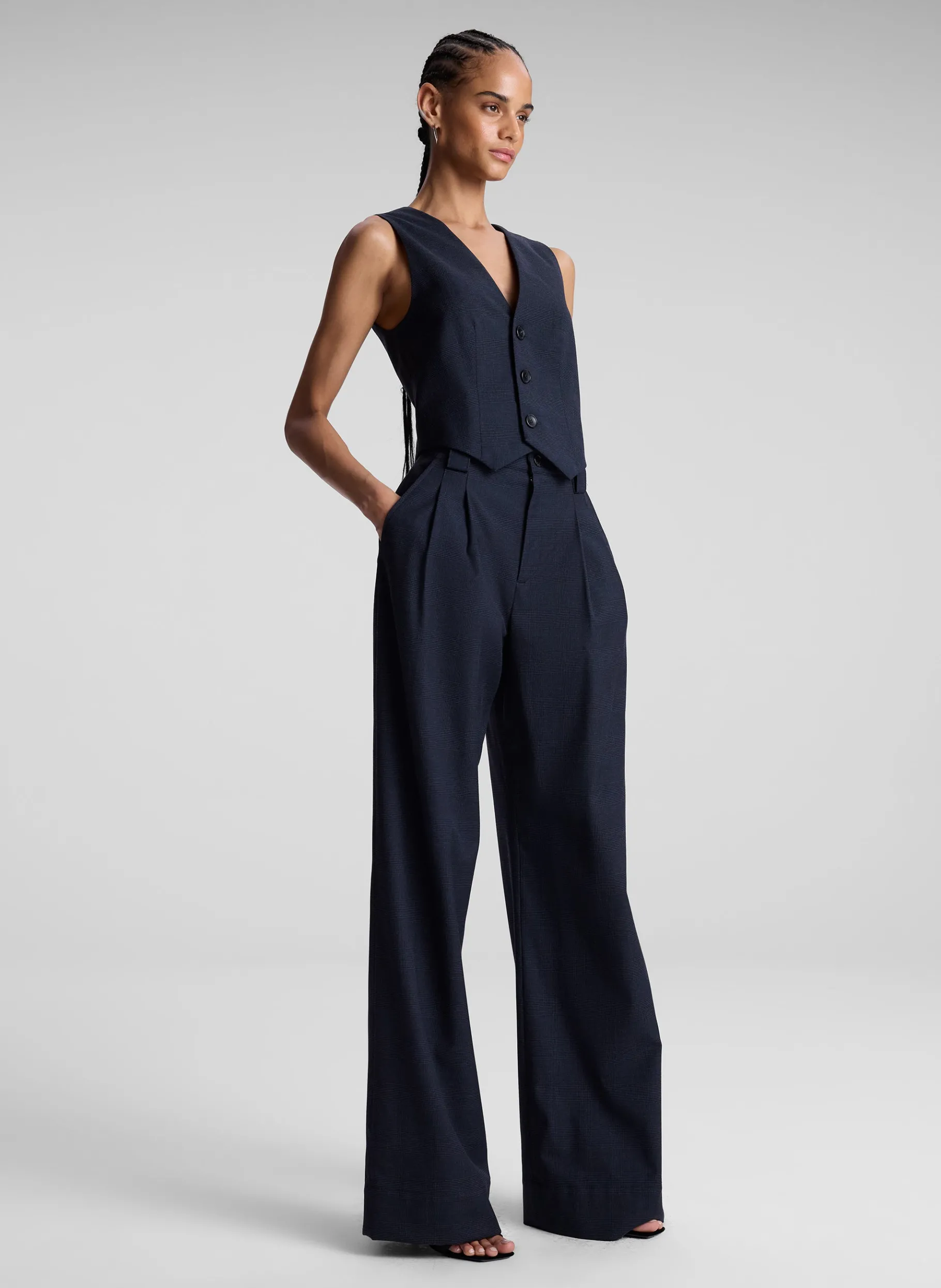 Women A.L.C. Bottoms^Tommy II Plaid Pant