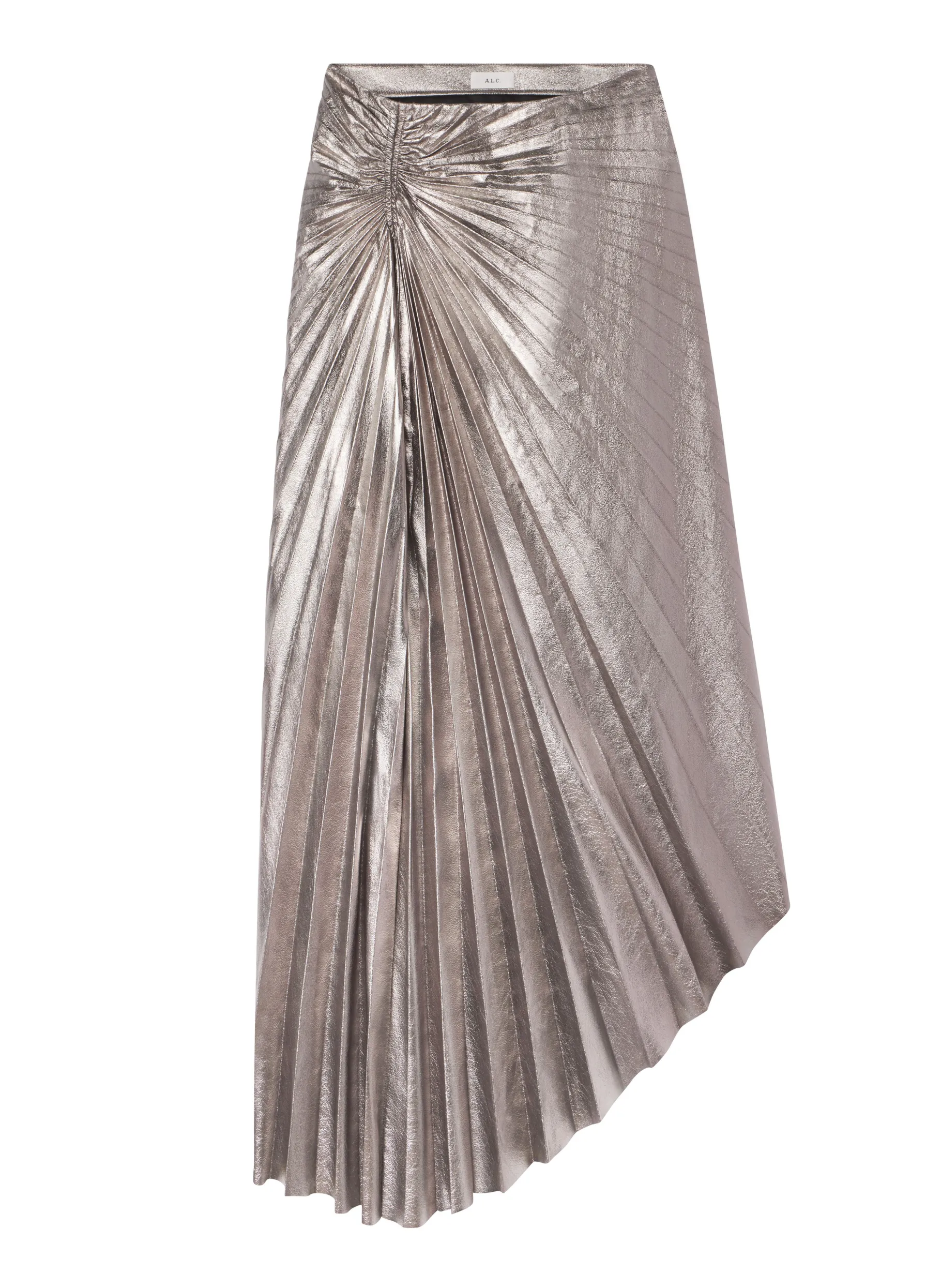 Women A.L.C. Bottoms | Skirts^Tracy Metallic Vegan Leather Skirt