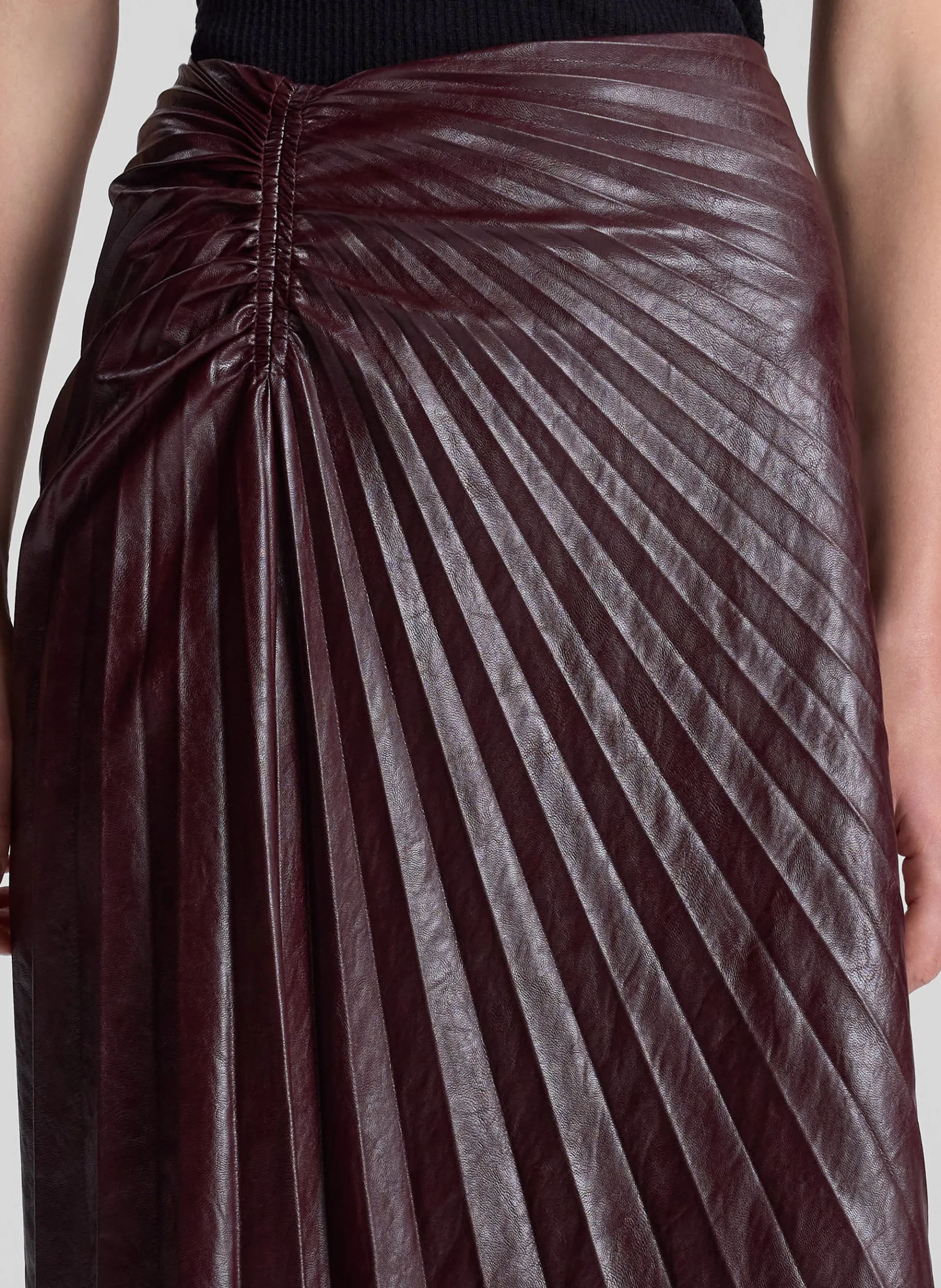 Women A.L.C. Bottoms | Skirts^Tracy Textured Vegan Leather Skirt