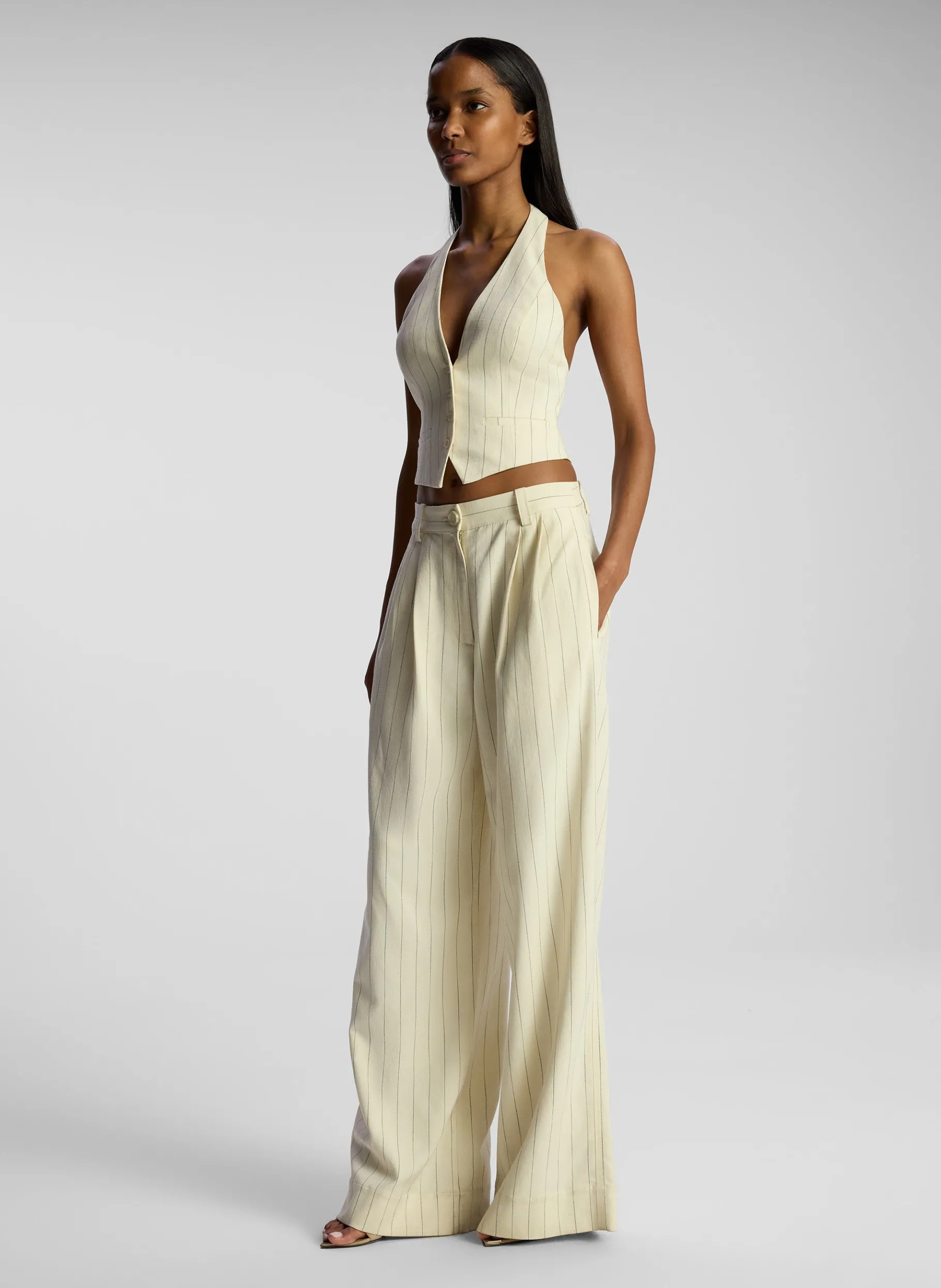 Women A.L.C. Tops | Suits^Woodson Pinstripe Vest