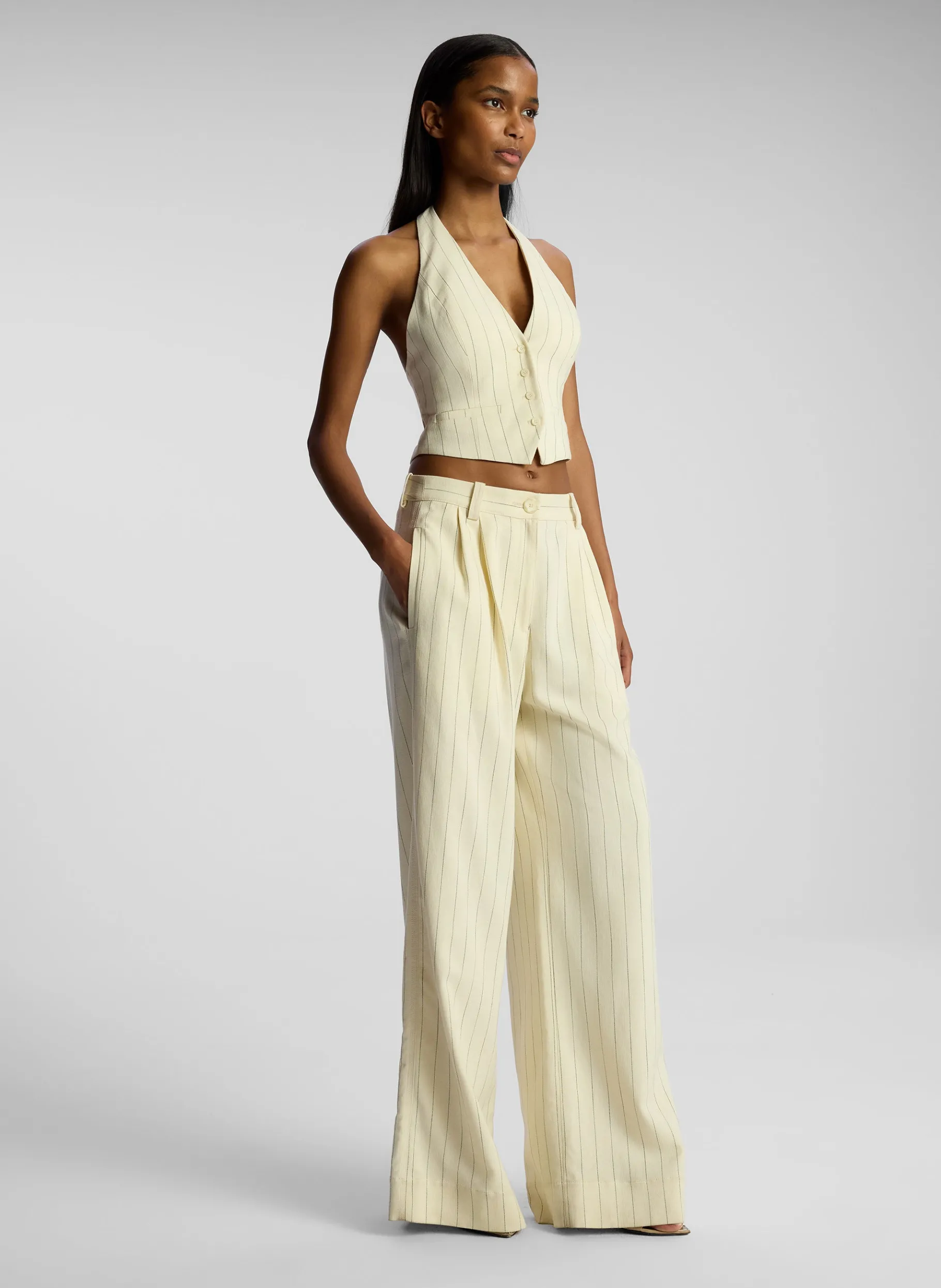 Women A.L.C. Tops | Suits^Woodson Pinstripe Vest