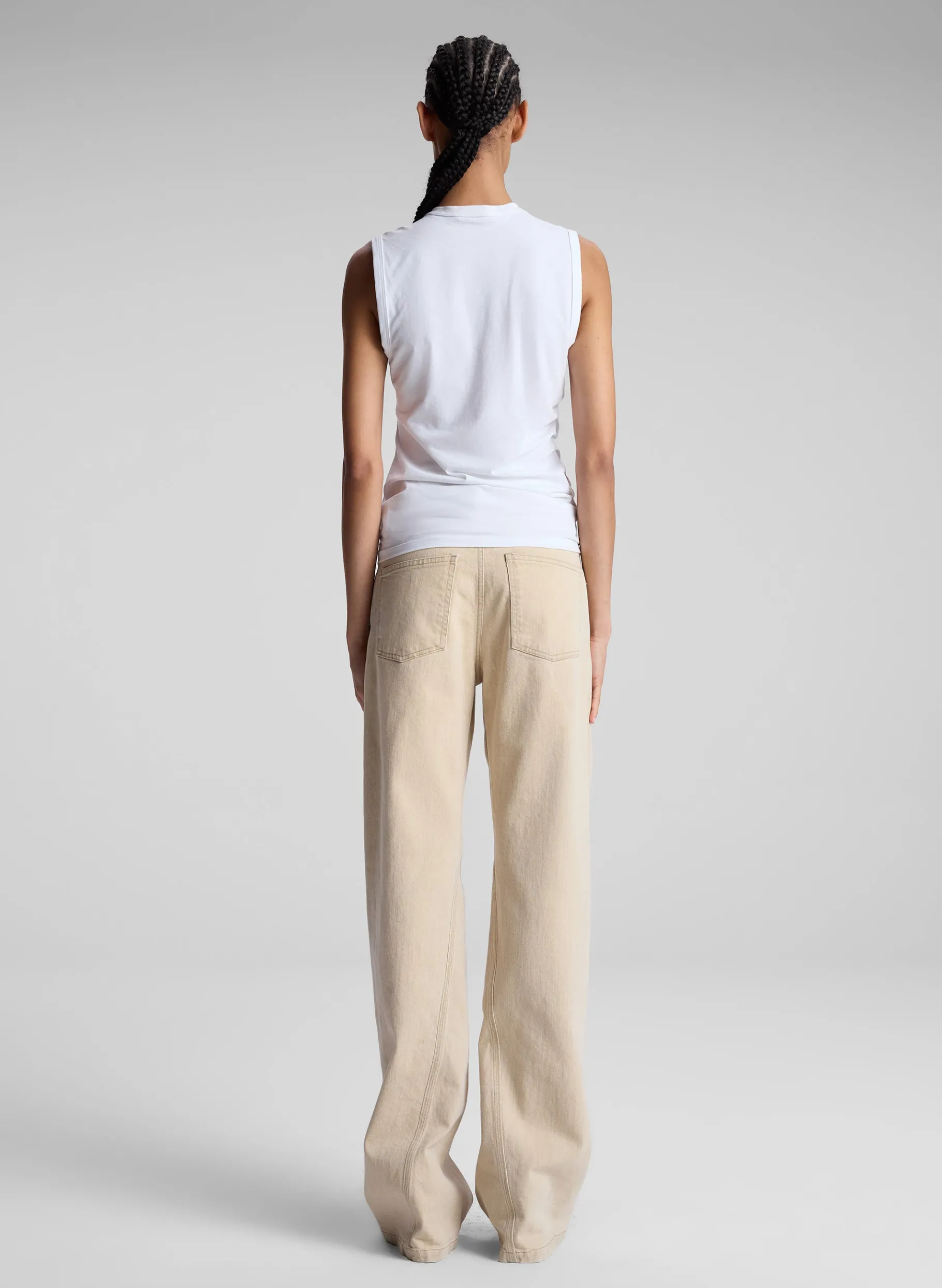 Women A.L.C. Tops | Tees & Tanks^Zoey Cotton Ruched Tank