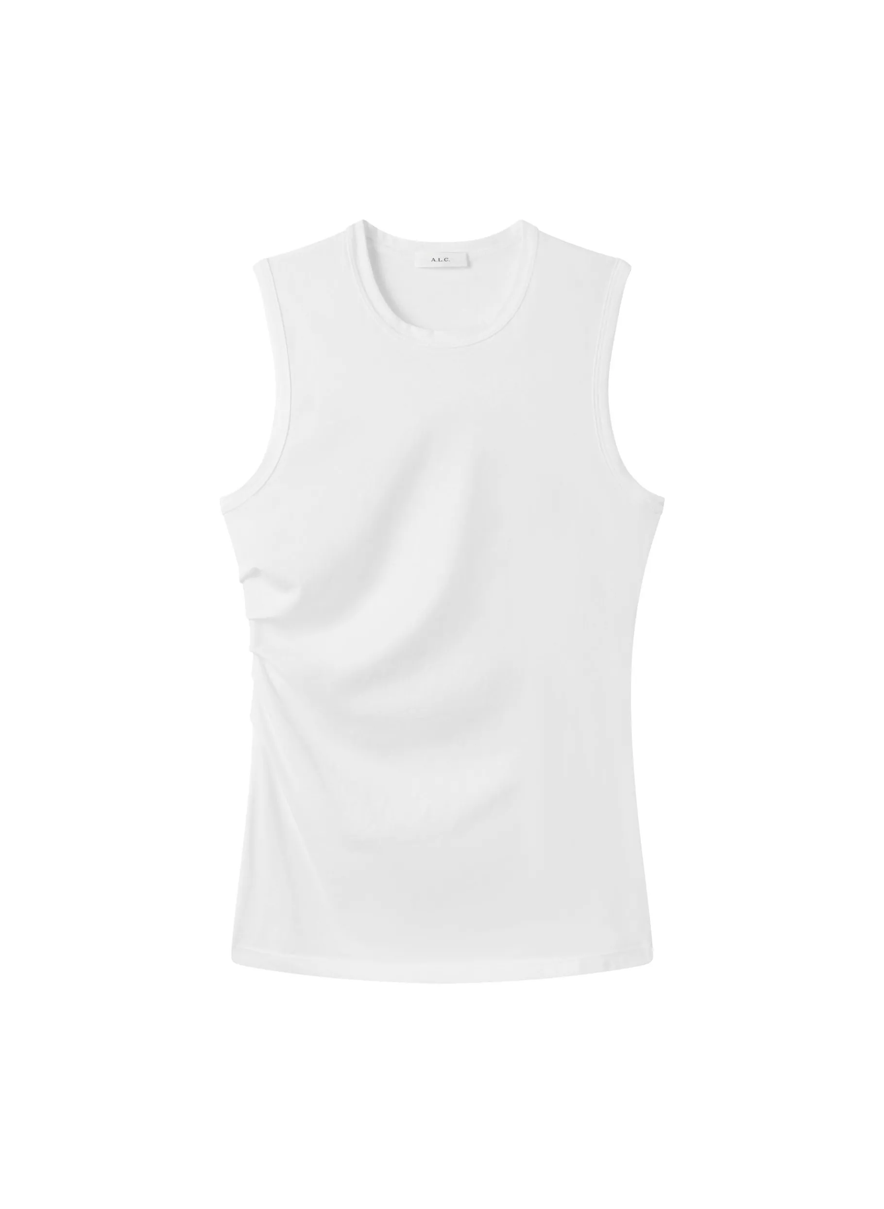Women A.L.C. Tops | Tees & Tanks^Zoey Cotton Ruched Tank